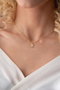 Heliophilia Silver Collar de Plata de Ley 925 con Circón en Oro y Blanco